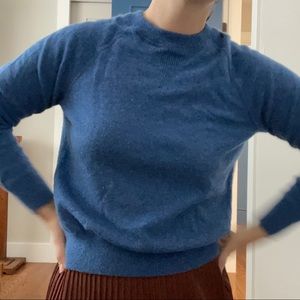 The Cashmere Shrunken Sweatshirt
